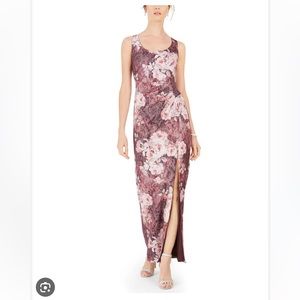 Adrianna Papell Floral Gown